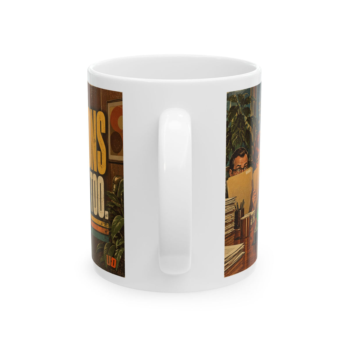 Decisions Scare Me Too Funny Mug | Overthinker Christmas Gift