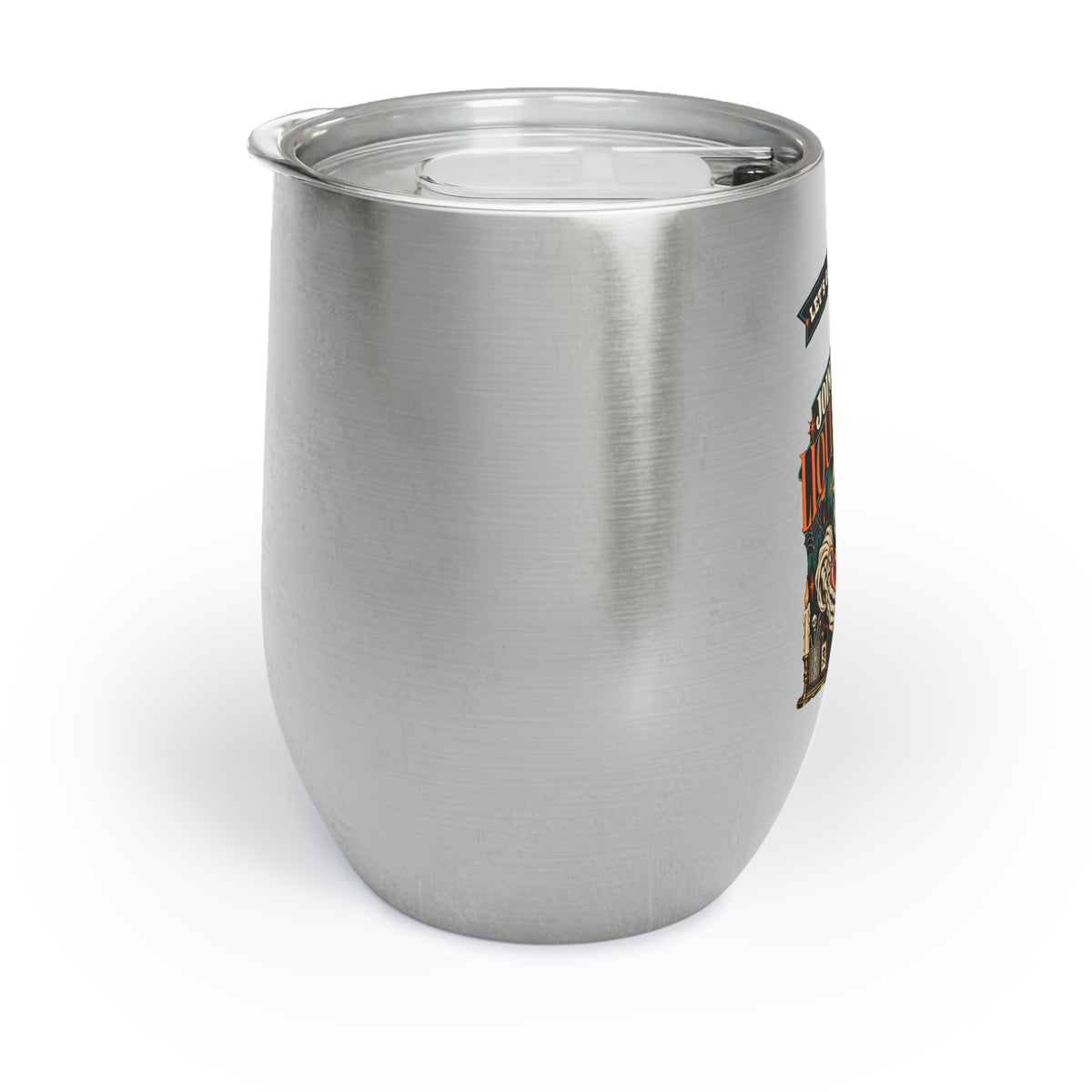 Join Me for a Liquid Regret Wine Tumbler 12oz | Spooky Wine Lover Gift