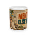 Mentally Elsewhere Funny Office Mug | Coworker Christmas Gift