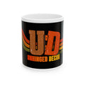 Unhinged Decor Retro Logo Coffee Mug | Funny Christmas Gift
