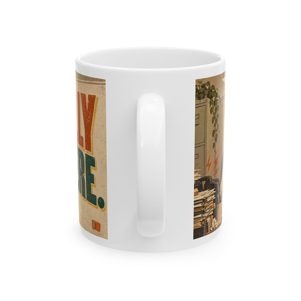 Mentally Elsewhere Funny Office Mug | Coworker Christmas Gift
